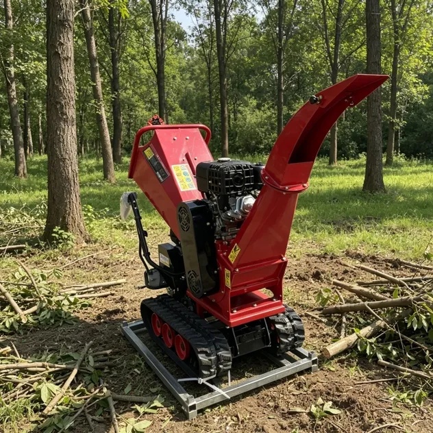 Anti Block Wood Chipper Machine for Various Garden Vegetation Waste Handling
