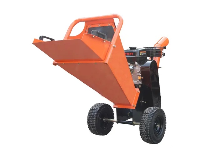 Versatile gasoline Powered Wood Chipper Sharp Blades, Strong Torque, Excellent Chip Quality
