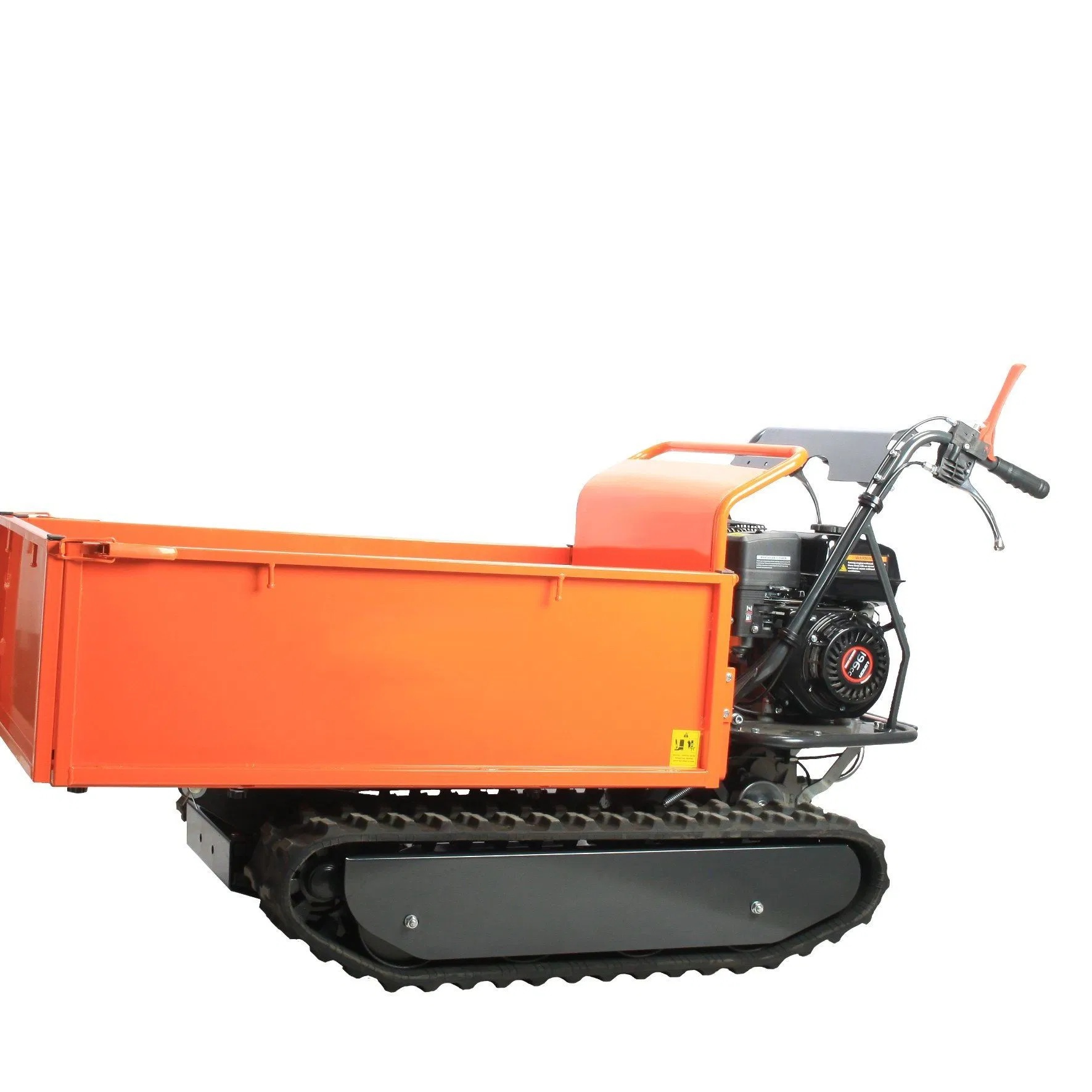 Gasoline Loading Capacity Tipping Track Compact Design for Garden Mini Dumper