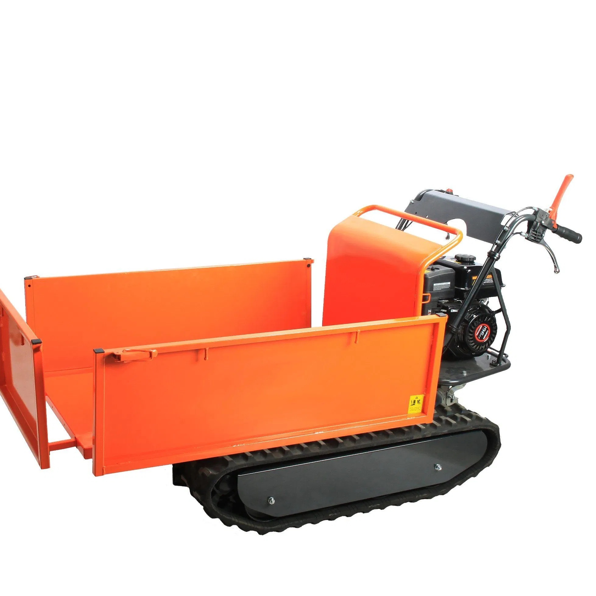 Gasoline Loading Capacity Tipping Track Compact Design for Garden Mini Dumper