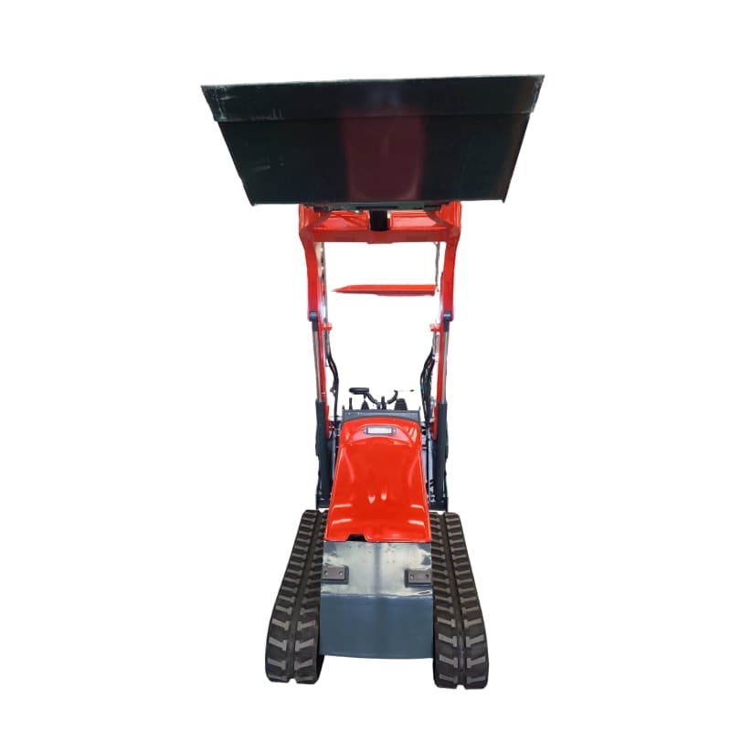Compact Skid Steer Loader with Multiple Attachments for Construction Work