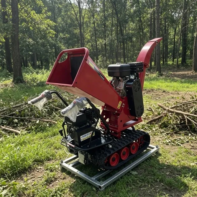 Anti Block Wood Chipper Machine for Various Garden Vegetation Waste Handling
