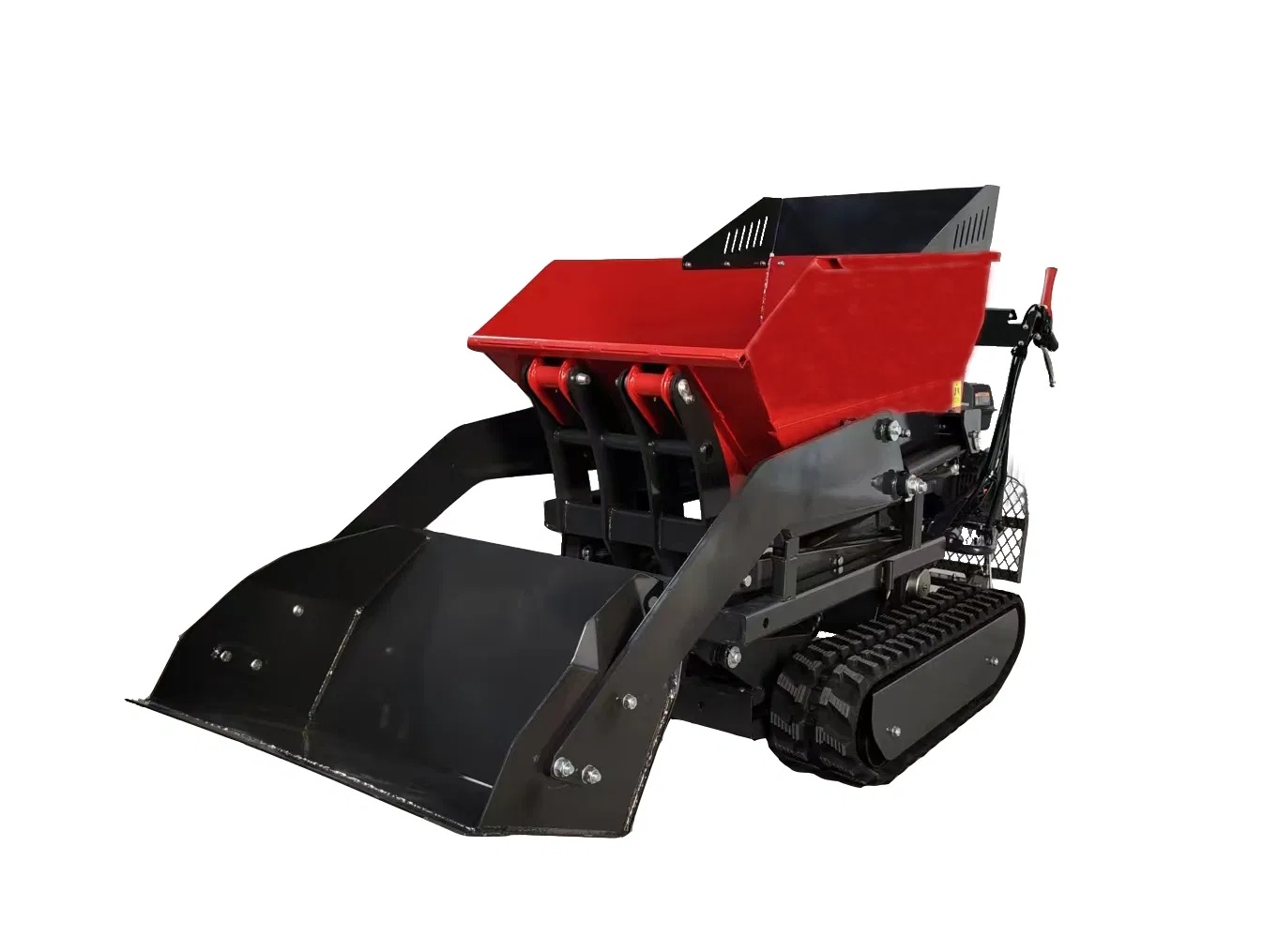 High Efficiency Gasoline Crawler Dumper with 500kgs Loading Capacity