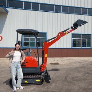 1400kg Compact Mini Excavator 360 Degree Rotation for Trenching Work
