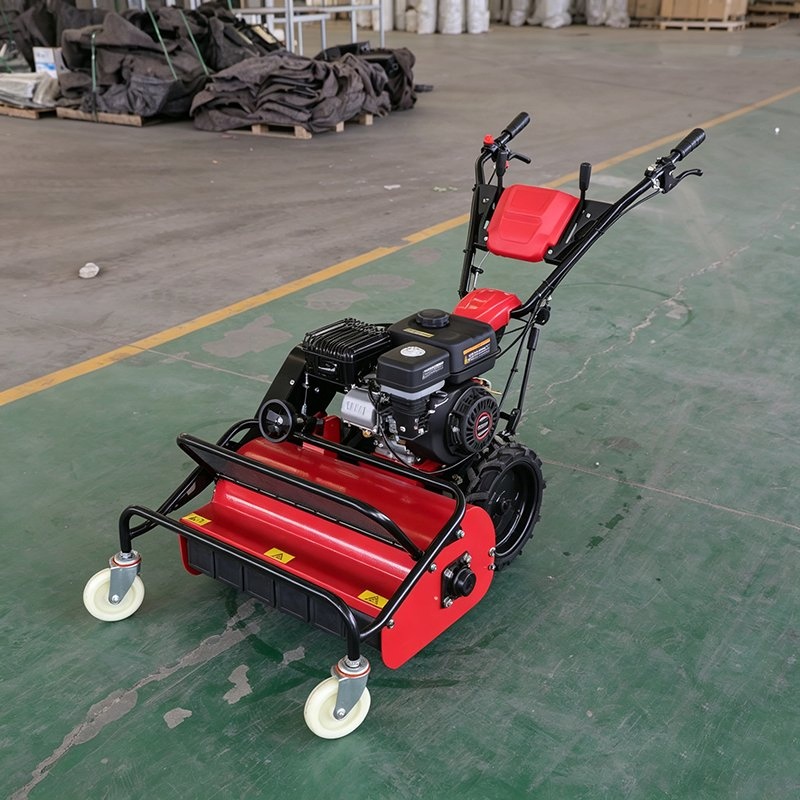 7HP 212cc Gasoline Engine Recoil Start 600mm Cutting Width Mowering Height Range of 40-1600mm 48 Blades Heavy Duty Flail Mower