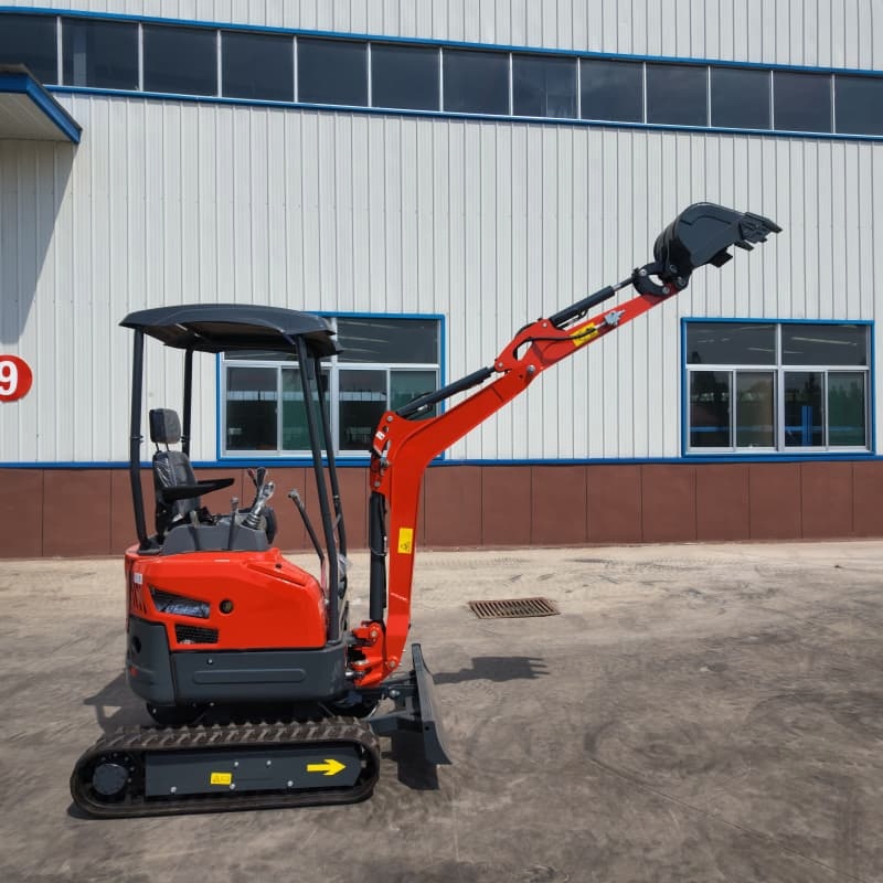 1400kg Compact Mini Excavator 360 Degree Rotation for Trenching Work