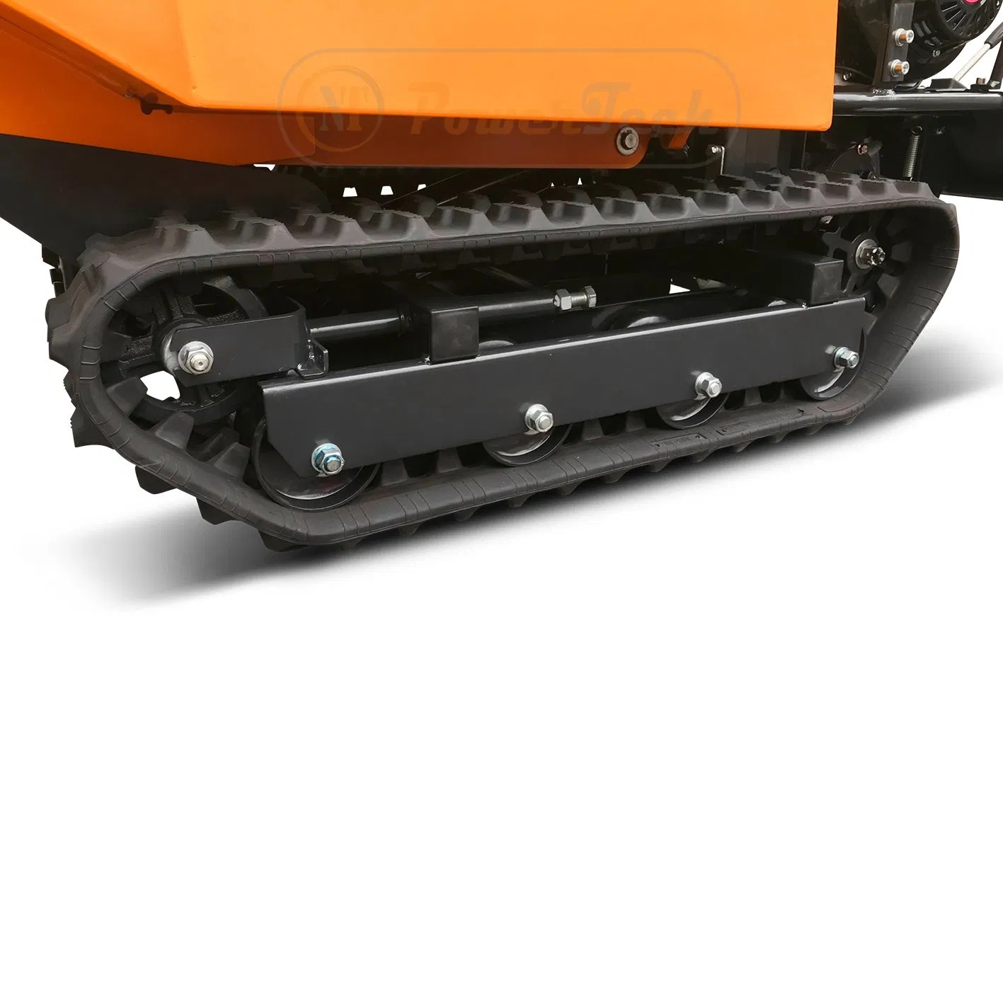 Hydraulic Tipping Mini Crawler Dumper 500kg, 180mm Track Width for Rough Terrain