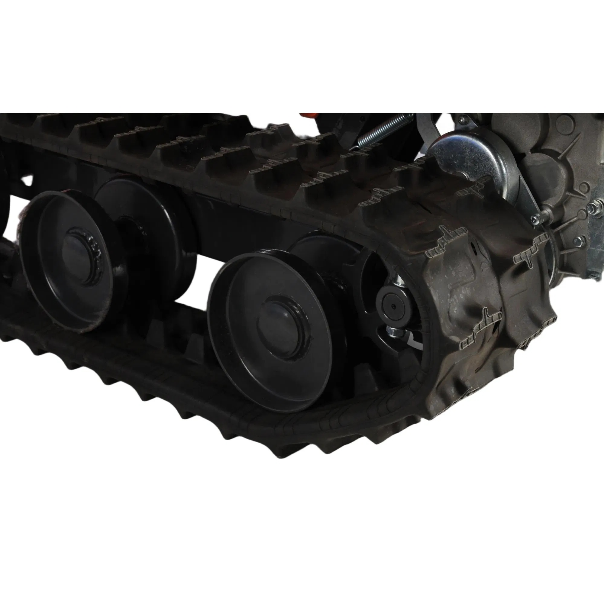 High Performance 196cc Gas Engine 300kg Loading Manual Tipping Compact Design All Terrain Crawler Chassis for Farming and Construction Motorized Mini Dumper
