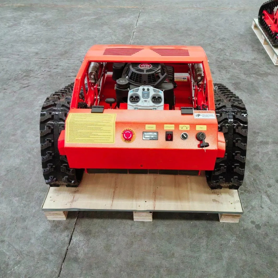 CE Certified Remote Lawn Mower Weeding Efficiently Mowing Grass