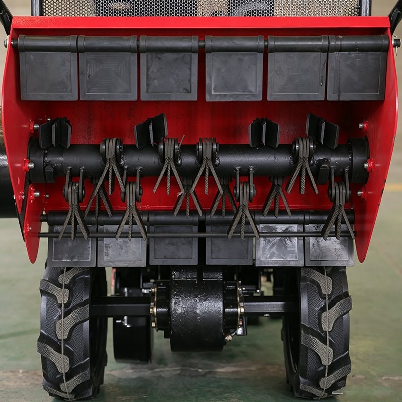 7HP 212cc Gasoline Engine Recoil Start 600mm Cutting Width Mowering Height Range of 40-1600mm 48 Blades Heavy Duty Flail Mower