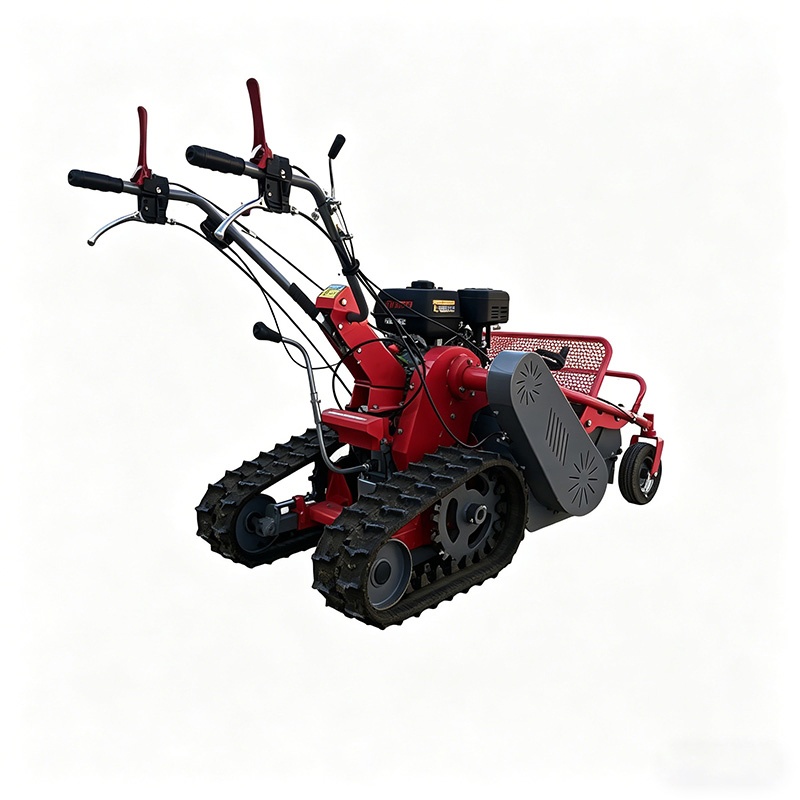 8HP Loncin Flail Mower 600mm Cut, 40-800mm Height Adjust for Orchards & Rough Terrain