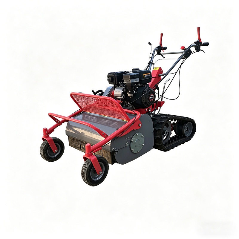 8HP Loncin Flail Mower 600mm Cut, 40-800mm Height Adjust for Orchards & Rough Terrain